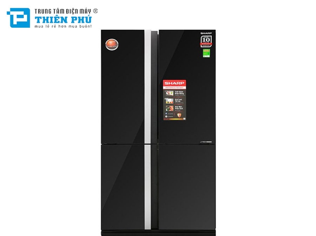 Tủ Lạnh Sharp Side By Side Inverter SJ-FX688VG-BR 605 Lít
