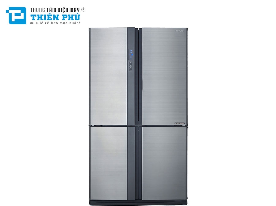 Tủ Lạnh Sharp Inverter SJ-FX680V-ST 4 Cánh 678 Lít