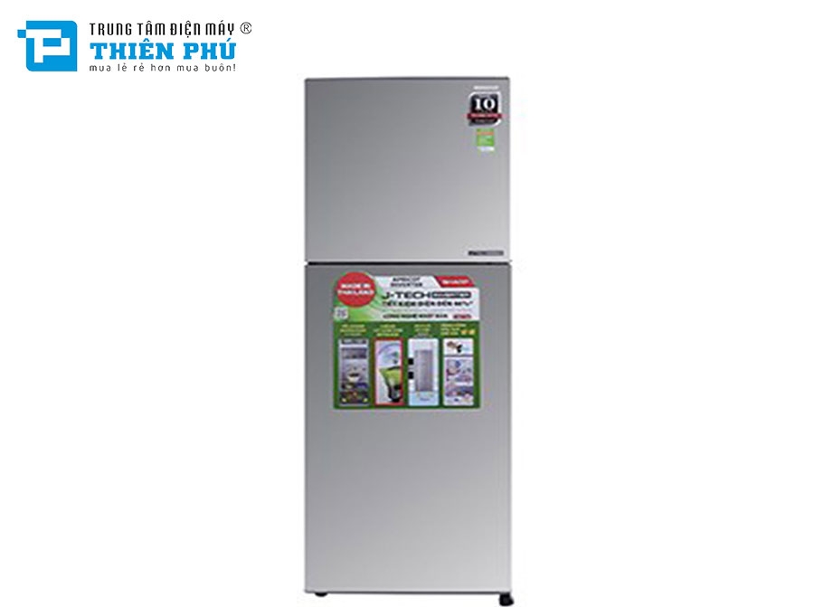 Tủ Lạnh Sharp Inverter SJ-X251E-DS 2 Cánh 241 Lít