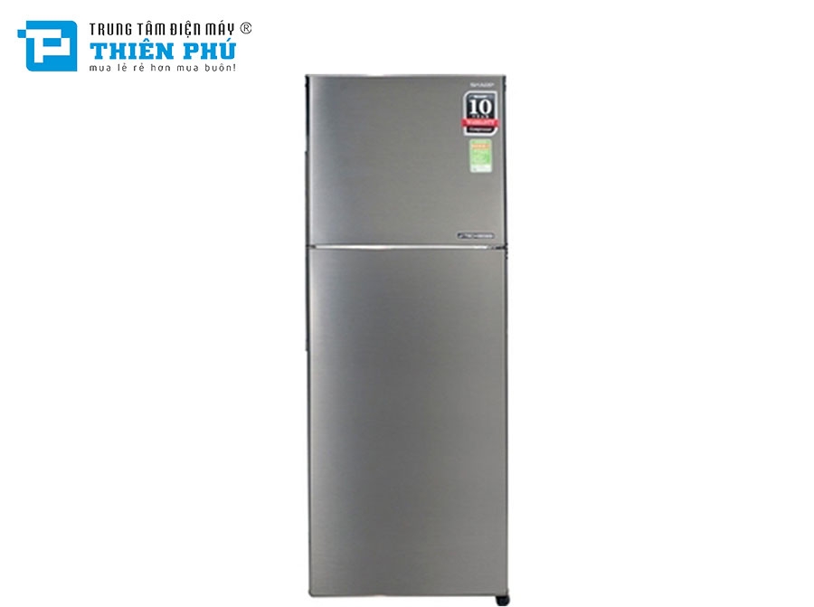 Tủ Lạnh Sharp Inverter SJ-X281E-SL 2 Cánh 271 Lít