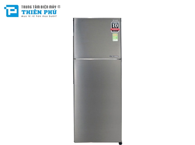 Tủ Lạnh Sharp Inverter SJ-X281E-SL 2 Cánh 271 Lít