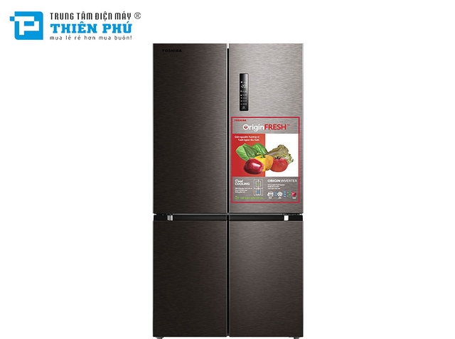 Tủ Lạnh Toshiba Side By Side Inverter 511 Lít GR-RF610WE-PMV(37)-SG 4 Cánh
