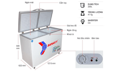 Đánh giá chất lượng Tủ Đông Sanaky VH-3699W1 1 Đông 1 Mát 260 Lít