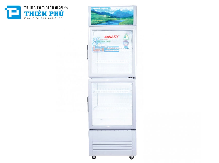 Tủ Mát Sanaky Inverter 290 Lít 2 Cánh VH-358W3L