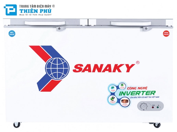 Tủ Đông Sanaky Inverter 320 Lít 2 Ngăn VH-4099W4K