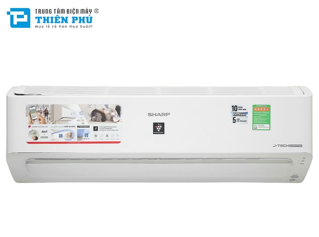 Điều Hòa Sharp 12000Btu 1 Chiều Inverter AH-XP13YMW