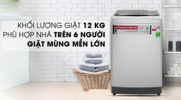 5 Lý do nên mua máy giặt LG Inverter TH2112SSAV 12Kg cho gia đình?