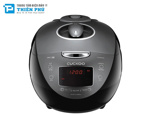 Nồi Cơm Điện Cao Tần Cuckoo CRP-HVB0680SS 1.08 Lít