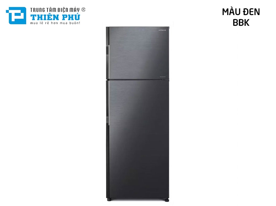 Tủ Lạnh Hitachi Inverter 2 Cánh 230 Lít R-H230PGV7(BBK)