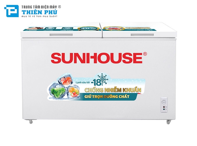 Tủ Đông Sunhouse 2 Ngăn 2 Cánh 255 Lít SHR-F2362W2