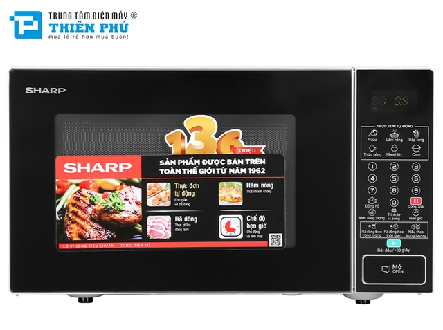 Lò Vi Sóng Sharp R-370VN-S 23 Lít