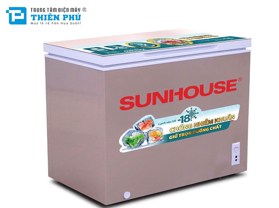 Tủ Đông Sunhouse 1 Ngăn 1 Cánh 205 Lít SHR-F1233W1