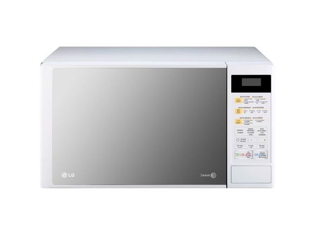 Cảnh báo ! bạn sẽ trở thành siêu đầu bếp cùng với Lò Vi Sóng Điện Tử LG MH6343DAR 23 Lít Có Nướng