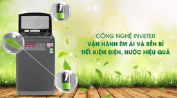 3 Chiếc máy giặt LG Inverter tiết kiệm điện, giá tốt nhất hiện nay