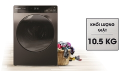 Máy giặt Sharp 10.5kg inverter ES-FK1054PV-S và có tốt không?