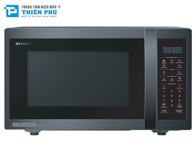 Lò Vi Sóng Sharp Có Nướng R-G728XVN-BST 28 Lít