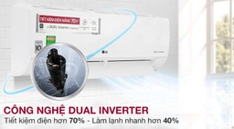 Vì sao nên chọn ngay điều hòa LG Inverter V10ENF