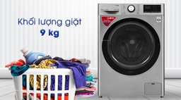 Top 3 máy giặt LG cửa trước 9Kg bán chạy nhất hiện nay