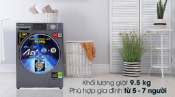 Máy giặt Panasonic 9.5 Kg Inverter NA-V95FX2BVT có phải là sự lựa chọn hoàn hảo cho gia đình bạn