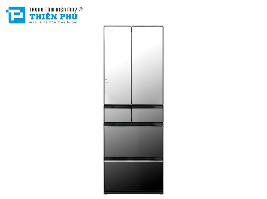 Tủ Lạnh Hitachi Inverter 520 Lít R-HW530NV(X) 6 Cánh