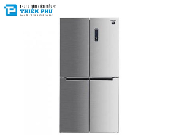 Tủ Lạnh Sharp Inverter 401 Lít SJ-FXP480V-SL 4 Cánh