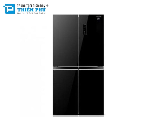Tủ Lạnh Sharp Inverter 404 Lít SJ-FX420VG-BK 4 Cánh
