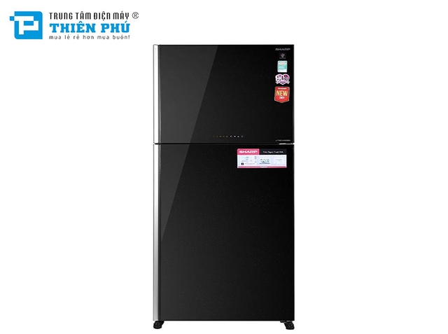 Tủ Lạnh Sharp Inverter 560 Lít SJ-XP620PG-BK 2 Cánh