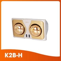 Đèn sưởi nhà tắm Kottmann 2 Bóng Vàng K2B-H/Q chỉ với 630.000₫ liệu có chất lượng?