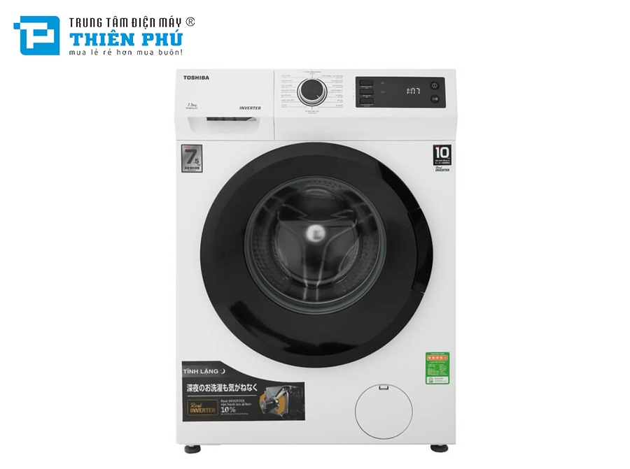 Máy Giặt Toshiba Inverter 7.5Kg TW-BK85S2V(WK)