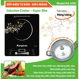 Bếp điện từ Kangaroo KG430i có những điểm gì thú vị