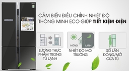 Điểm khác biệt giữa tủ lạnh Hitachi R-M800PGV0(GBK) và R-FWB850PGV5(GBK)