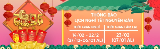 Thông báo lịch nghỉ Tết nguyên đán 2026