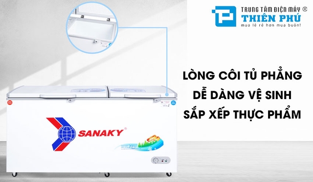 Tủ đông Sanaky VH-6699W1 có thể bảo quản được những thực phẩm nào?