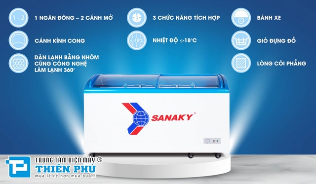 Đánh giá chi tiết Tủ Đông Sanaky VH-682K liệu có bảo quản thực phẩm tốt không?
