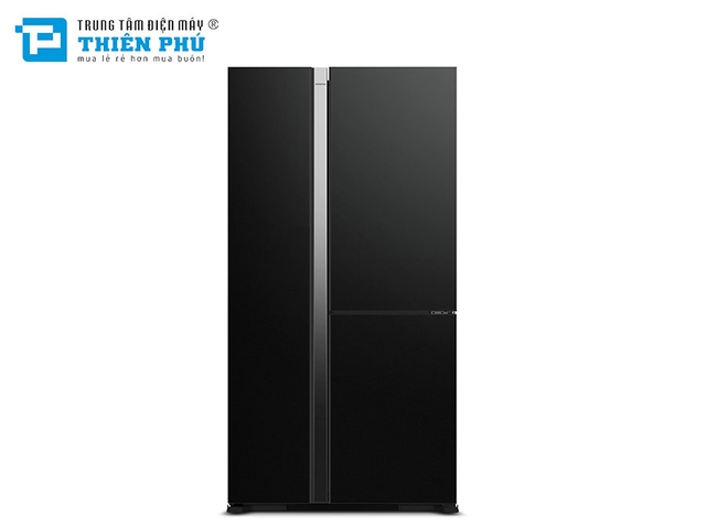 Tủ Lạnh Hitachi Side By Side Inverter 590 Lít R-M800PGV0(GBK) 3 Cánh