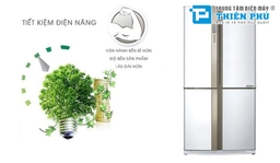 Ưu điểm của tủ lạnh Sharp inverter SJ-FX680V-WH 678 lít