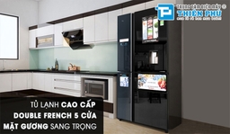 Review chiếc tủ lạnh Sharp SJ-F5X75VGW-BK dung tích lớn mà nên lựa chọn cho gia đình mình