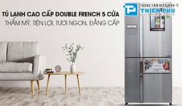So sánh 2 chiếc tủ lạnh Sharp 5 cánh vô cùng sang trọng và hiện đại