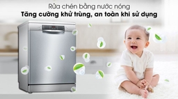 Vì sao máy rửa bát Bosch SMS68TI03E lại được ưa chuộng?