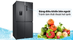 Tủ lạnh Hitachi R-FWB475PGV2(GBK) và Samsung RF48A4010B4/SV có gì khá biệt?
