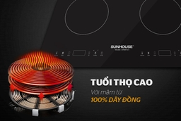 Đánh giá bếp đôi điện từ Sunhouse SHB3016E có tốt không?
