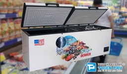 Giữ trọn vị tươi ngon và dinh dưỡng của thực phẩm với tủ đông Denver AS-1600(Inox) 1 ngăn 2 cánh 900 Lít
