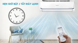 Lý do vì sao nên sử dụng điều hòa Sharp 9000Btu 1 Chiều Inverter AH-X9NEWS?