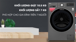 5 công nghệ của máy giặt sấy LG inverter FV1450H2B bạn nên biết trước khi mua