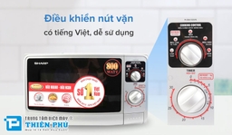 Giới thiệu Lò Vi Sóng Sharp R-20A1(S)VN 22 Lít &#8211; Sự lựa chọn hoàn hảo cho căn bếp nhà bạn