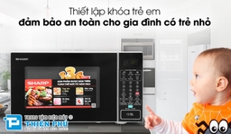 Lò vi sóng Sharp R-370VN-S 23 Lít sở hữu những tính năng gì đáng chú ý