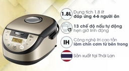 Đánh giá ưu nhược điểm của nồi cơm điện cao tần Hitachi Inverter RZ-JHE18Y(N) 1.8 Lít