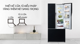 Một số điểm tương đồng ở tủ lạnh Hitachi R-FWB545PGV2 (GBK) và Panasonic NR-CY558GXV2