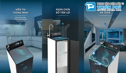 Máy lọc nước Karofi Hydrogen Wifi KAQ-P95 10 lõi thông minh gần gũi hơn với người dùng