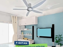 Tận hưởng không khí thoáng mát dễ chịu khi mua quạt trần Panasonic Inverter 5 Cánh F-60TAN